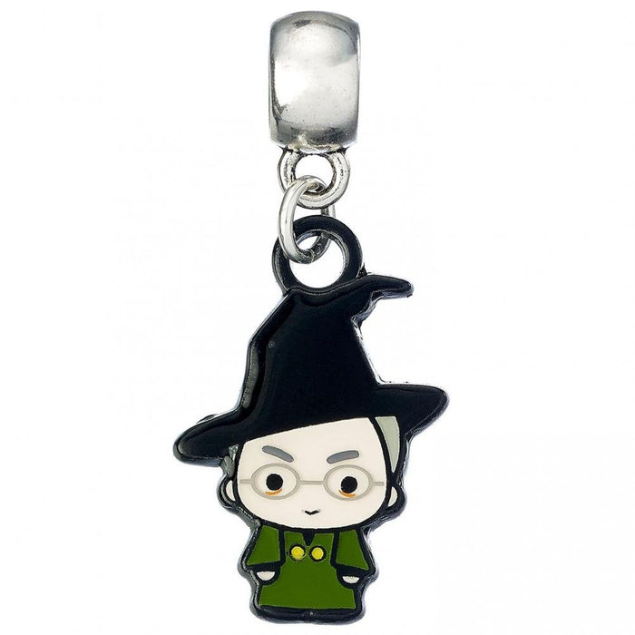 Harry Potter Silver Plated Charm Chibi Professor McGonagall - Excellent Pick