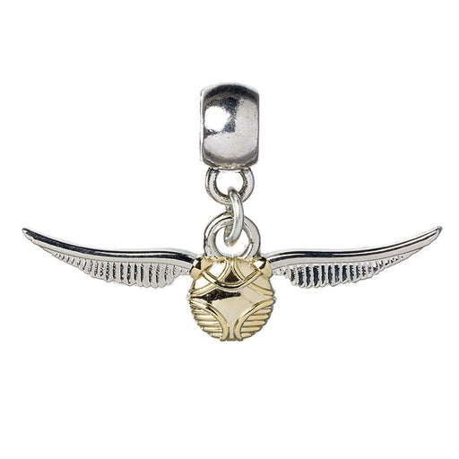 Harry Potter Silver Plated Charm Golden Snitch - Excellent Pick