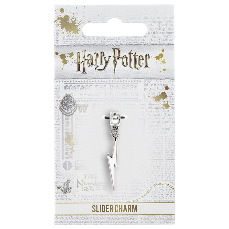 Harry Potter Silver Plated Charm Lightning Bolt - Excellent Pick