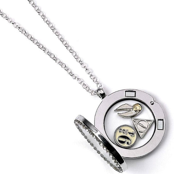 Harry Potter Silver Plated Charm Locket Necklace - Excellent Pick