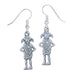 Harry Potter Silver Plated Earrings Dobby House Elf - Excellent Pick