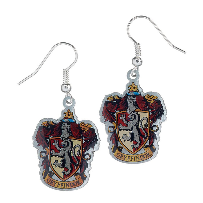 Harry Potter Silver Plated Earrings Gryffindor - Excellent Pick