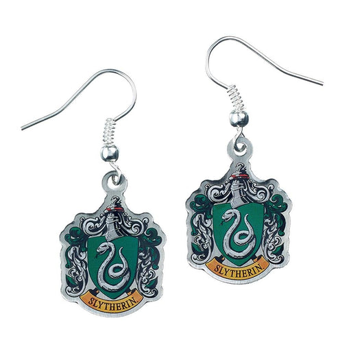 Harry Potter Silver Plated Earrings Slytherin - Excellent Pick