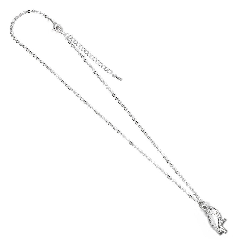 Harry Potter Silver Plated Necklace Hedwig Owl - Excellent Pick