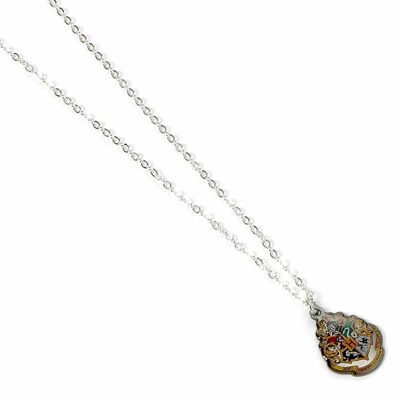 Harry Potter Silver Plated Necklace Hogwarts - Excellent Pick