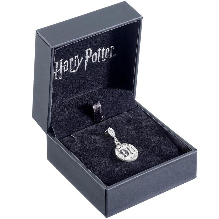 Harry Potter Sterling Silver Crystal Charm 9 & 3 Quarters - Excellent Pick