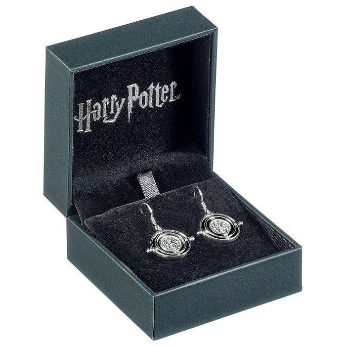 Harry Potter Sterling Silver Crystal Earrings Time Turner - Excellent Pick