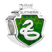 Harry Potter Sterling Silver Spacer Bead Slytherin - Excellent Pick