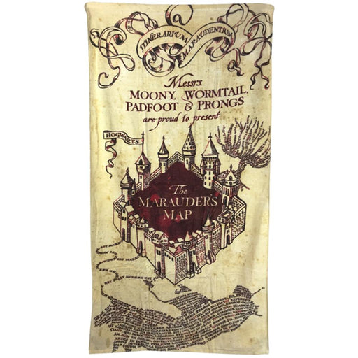 Harry Potter Towel Marauders Map - Excellent Pick