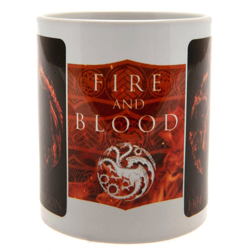 House Of The Dragon Mug Fire And Blood - Excellent Pick
