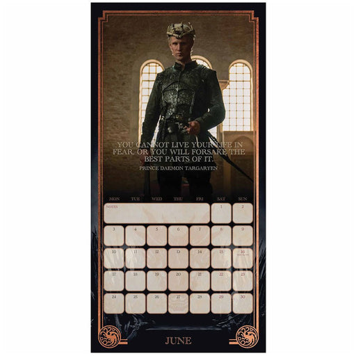 House Of The Dragon Square Calendar 2024 - Excellent Pick