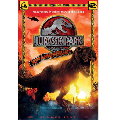 Jurassic Park Poster 30th Anniversary 184 - Excellent Pick
