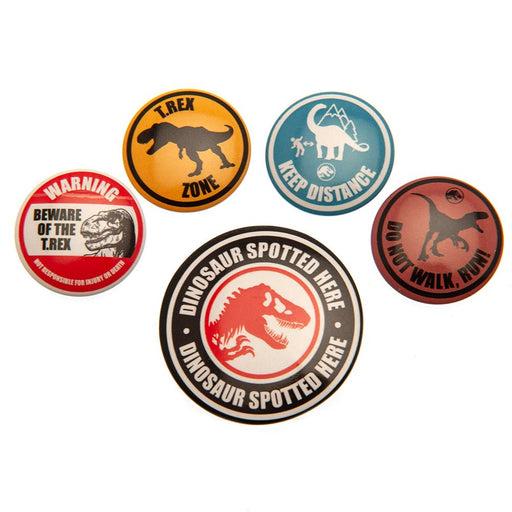 Jurassic World Button Badge Set - Excellent Pick