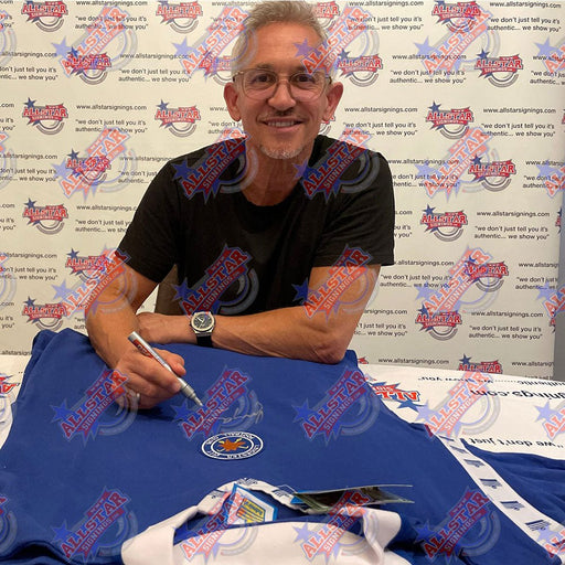 Leicester City FC 1978 Lineker Signed Shirt (Framed) - Excellent Pick