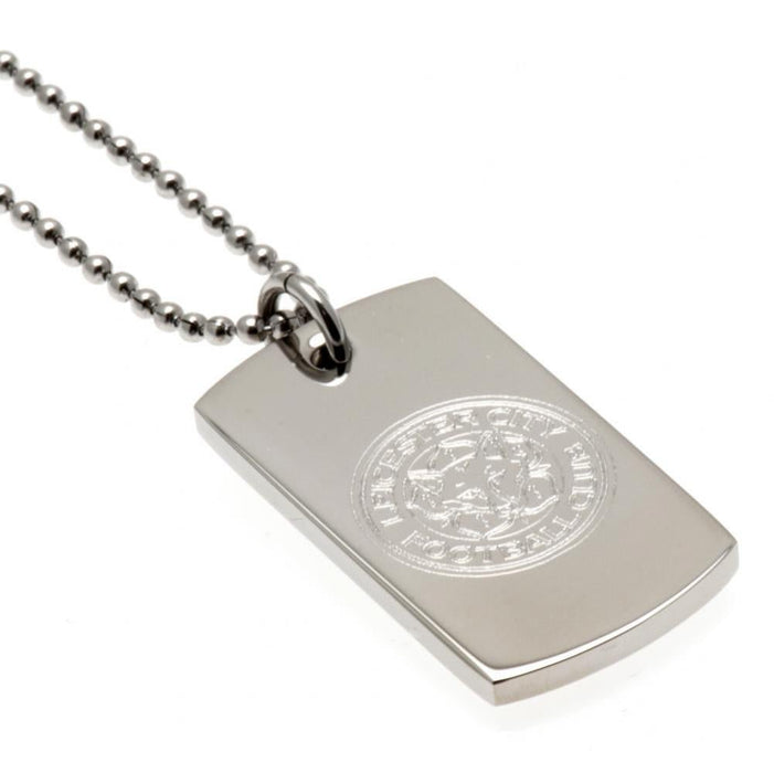 Leicester City FC Engraved Dog Tag & Chain - Excellent Pick
