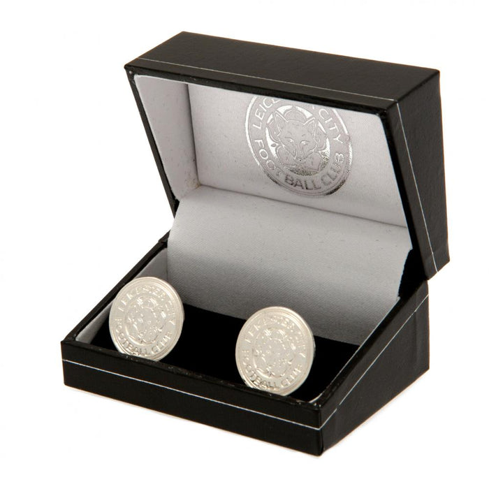 Leicester City FC Silver Plated Formed Cufflinks - Excellent Pick