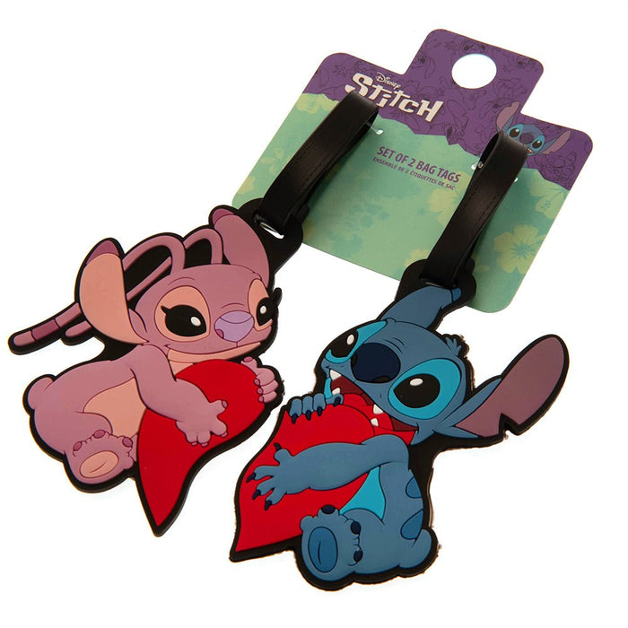 Lilo and Stitch Luggage Tags Hearts - Excellent Pick