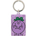 Little Miss Naughty Metal Keyring - Excellent Pick