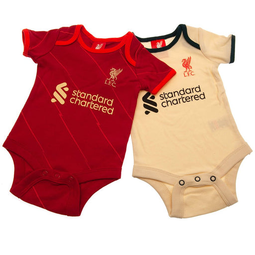 Liverpool FC 2 Pack Bodysuit 12-18 Mths DS - Excellent Pick