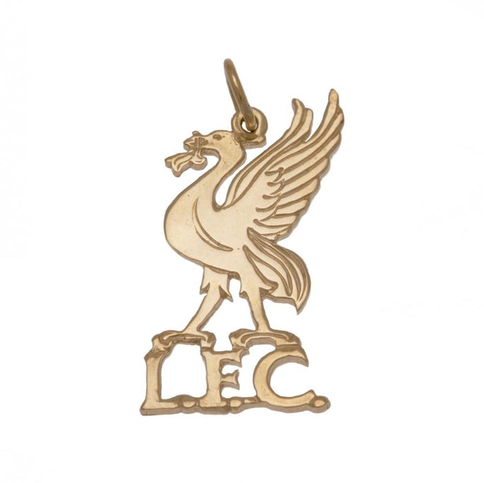 Liverpool FC 9ct Gold Pendant Liverbird Medium - Excellent Pick