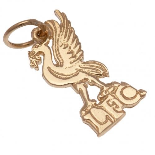 Liverpool FC 9ct Gold Pendant Liverbird Small - Excellent Pick