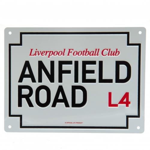 Liverpool FC Anfield Road Sign - Excellent Pick