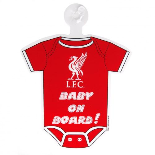 Liverpool FC Baby On Board Sign - Excellent Pick