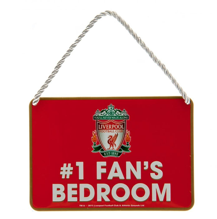 Liverpool FC Bedroom Sign No1 Fan - Excellent Pick