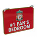 Liverpool FC Bedroom Sign No1 Fan - Excellent Pick