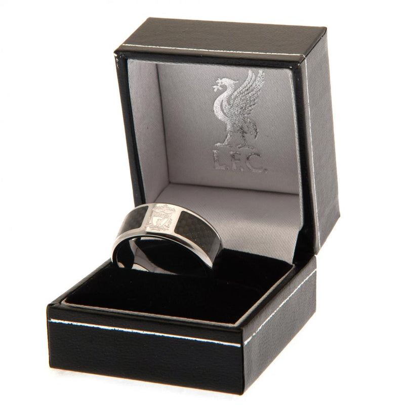 Liverpool FC Carbon Fibre Ring Medium - Excellent Pick