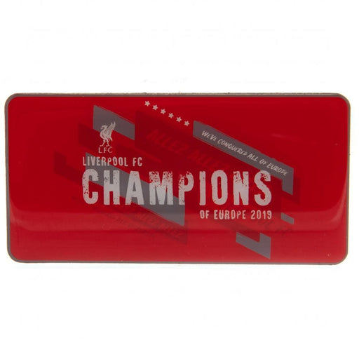 Liverpool FC Champions Of Europe Fridge Magnet - Excellent Pick
