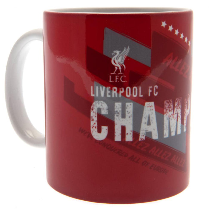 Liverpool FC Champions Of Europe Mug - Excellent Pick