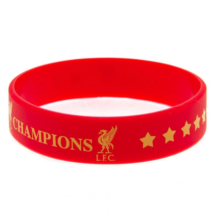 Liverpool FC Champions Of Europe Silicone Wristband - Excellent Pick