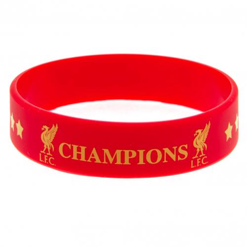 Liverpool FC Champions Of Europe Silicone Wristband - Excellent Pick