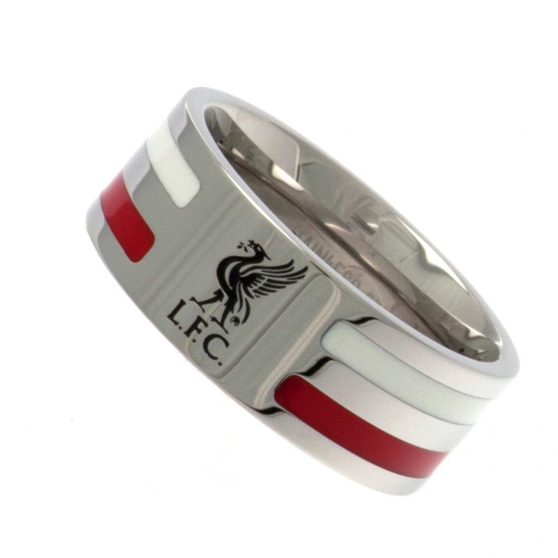 Liverpool FC Colour Stripe Ring Large - Excellent Pick