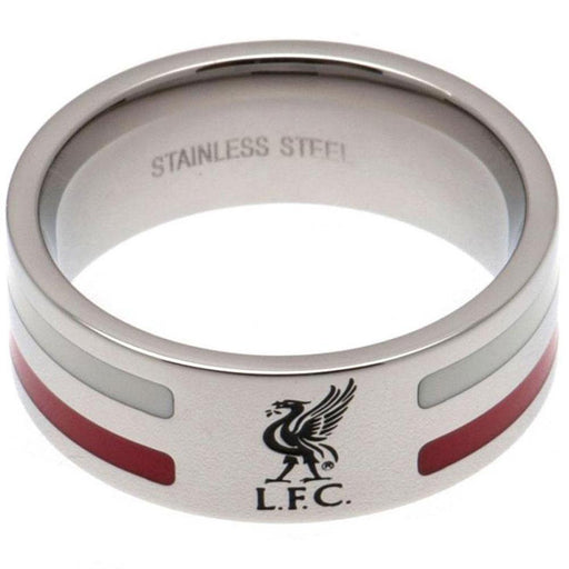 Liverpool FC Colour Stripe Ring Medium - Excellent Pick