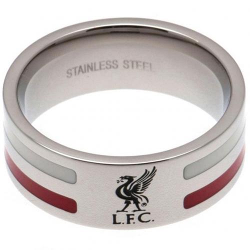 Liverpool FC Colour Stripe Ring Small - Excellent Pick