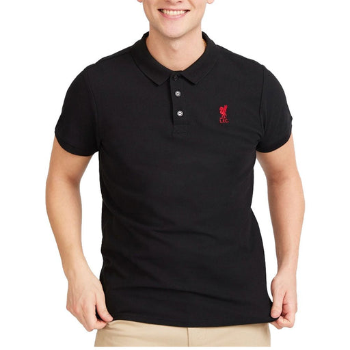 Liverpool FC Conninsby Polo Mens Black Large - Excellent Pick