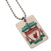 Liverpool FC Enamel Crest Dog Tag & Chain - Excellent Pick