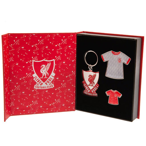 Liverpool FC Heritage Badge, Keyring and Magnet Set - Excellent Pick