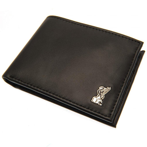 Liverpool FC Metal Crest Leather Wallet - Excellent Pick