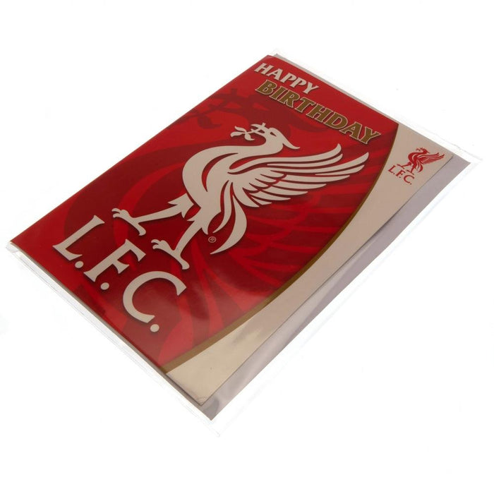 Liverpool FC Musical Birthday Card - Excellent Pick