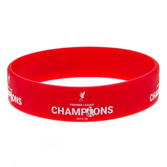 Liverpool FC Premier League Champions Silicone Wristband - Excellent Pick