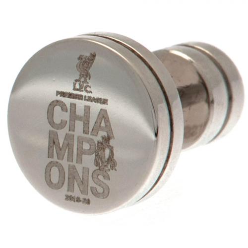 Liverpool FC Premier League Champions Stainless Steel Stud Earring - Excellent Pick