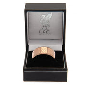 Liverpool FC Rose Gold Plated Ring Small - Excellent Pick