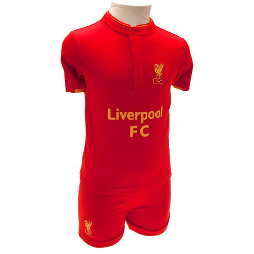 Liverpool FC Shirt & Short Set 9/12 mths GD - Excellent Pick
