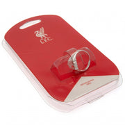 Liverpool FC Silver Plated Crest Ring Large - Excellent Pick