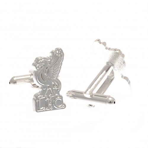 Liverpool FC Silver Plated Formed Cufflinks LB - Excellent Pick
