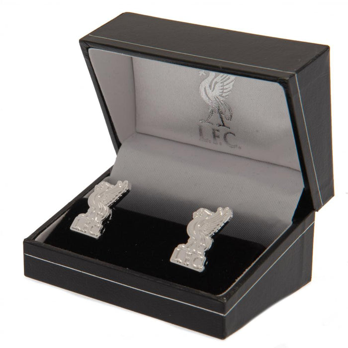 Liverpool FC Silver Plated Formed Cufflinks LB - Excellent Pick