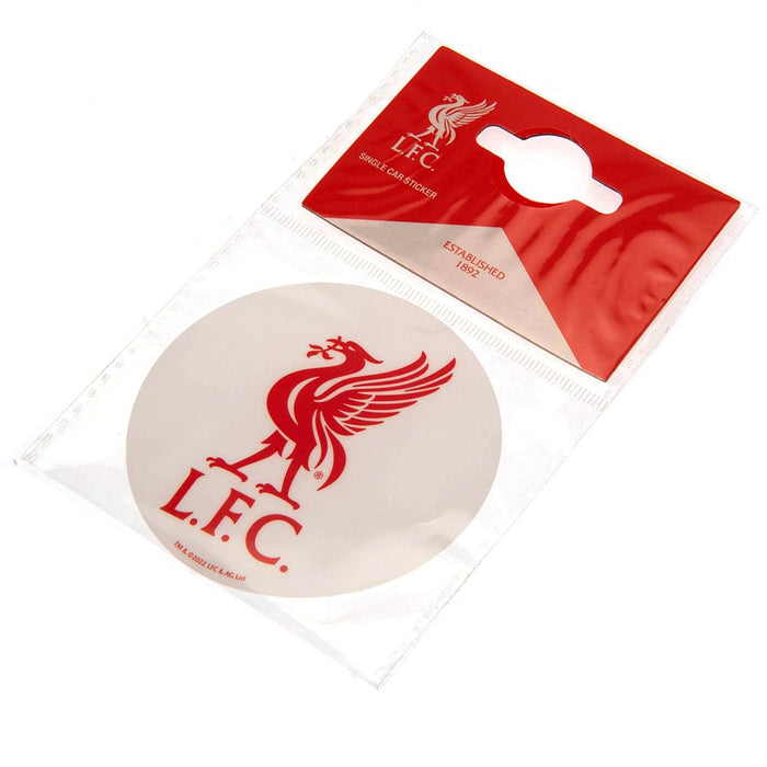 Liverpool FC Single Car Sticker LB - Excellent Pick